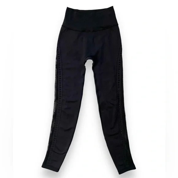 Alo Yoga Seamless High-Waist 7/8 Open Air Leggings - Picture 4 of 7